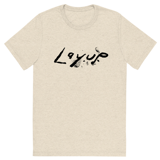 Layup - Handwritten Tee Shirt (Beige)