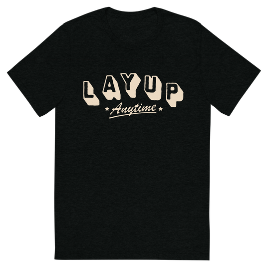 Layup - Anytime Tee Shirt (Black)